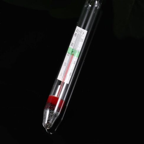 2pcs Fish Tank Hydrometer Glass Floating Areometer in Kuwait