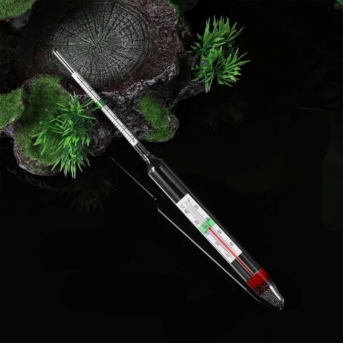 2pcs Fish Tank Hydrometer Glass Floating Areometer in Kuwait