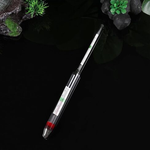 2pcs Fish Tank Hydrometer Glass Floating Areometer in Kuwait