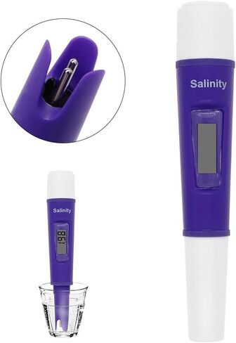 Digital Salinity Meter for Water Quality Testing, 0-19.99 for ppt Range in Kuwait