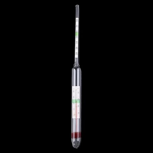 Glass Saltwater Hydrometer with Builtin Thermometers 40-100 in Kuwait