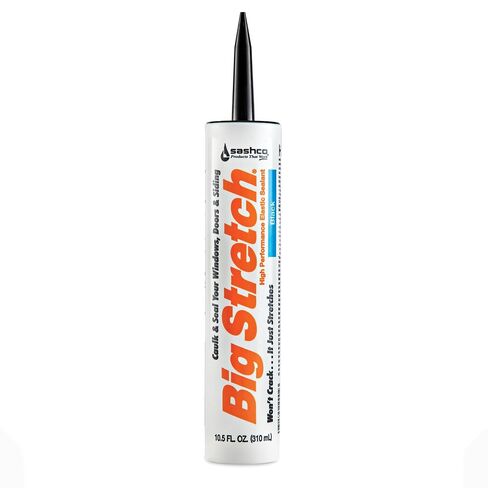 Sashco 10004 Big Stretch Caulk Black 10.5-ounce in Kuwait