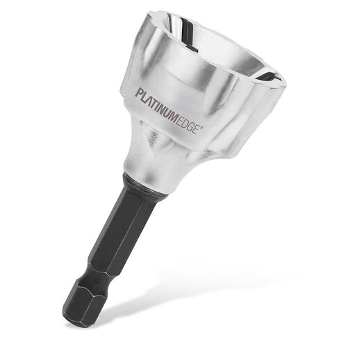PLATINUMEDGE Deburring External Chamfer Tool, YG8 Carbide Blade, Deburring Drill Bit, Remove Burr Tools, Quick Release 1/4inch Hex Shank, Repairing Damaged Bolts, Fits for 1/8"-3/4" (3mm-19mm) in Kuwait
