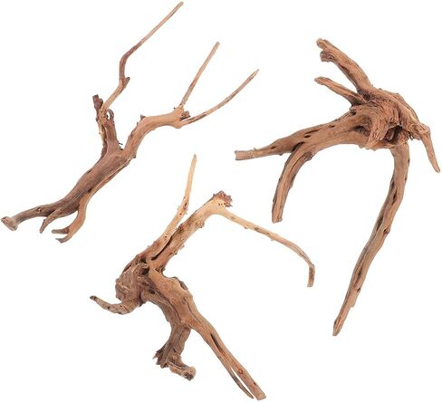VICASKY 3pcs Natural Spider Wood Driftwood and Reptile Enclosures in Saudi Arabia