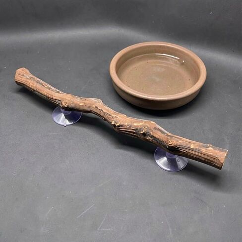 2pcs Reptile Tank Decoration Wood Branch Lizard Perch in Kuwait