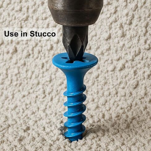 100 Qty 3/16" x 2-1/4" Flat Head Phillips Diamond Tip Concrete Screws to Anchor Masonry, Block & Brick (BCP482) in Kuwait