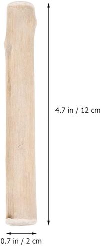 16 Pcs DIY Aquarium Wood Blocks, Natural Beige in Kuwait