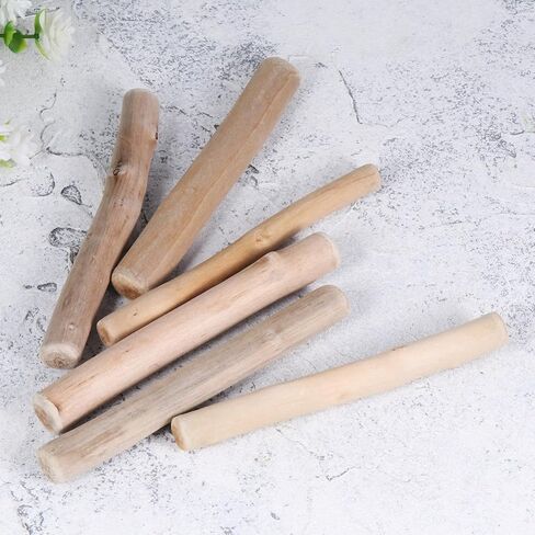 16 Pcs DIY Aquarium Wood Blocks, Natural Beige in Kuwait