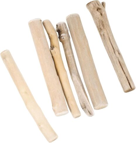 16 Pcs DIY Aquarium Wood Christmas Small Blocks Xmas Natural Craft in Kuwait
