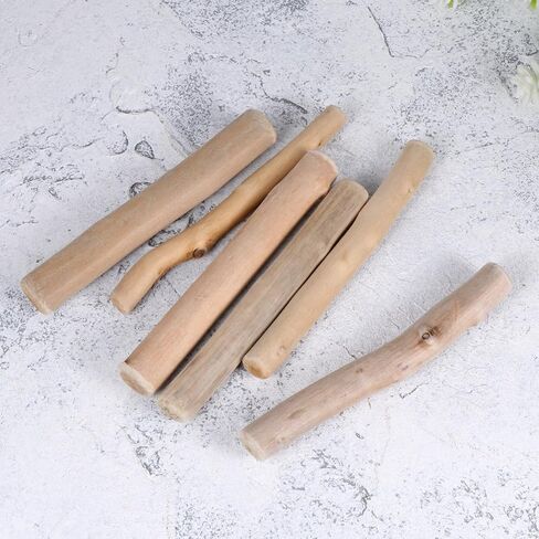 16 Pcs DIY Aquarium Wood Christmas Small Blocks Xmas Natural Craft in Kuwait