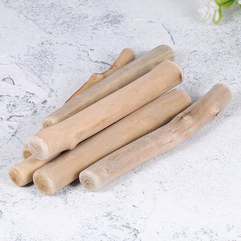 16 Pcs DIY Aquarium Wood Christmas Small Blocks Xmas Natural Craft in Kuwait