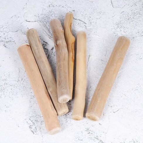 16 Pcs DIY Aquarium Wood Christmas Small Blocks Xmas Natural Craft in Kuwait