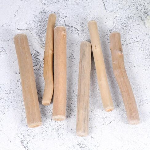 16 Pcs DIY Aquarium Wood Christmas Small Blocks Xmas Natural Craft in Kuwait