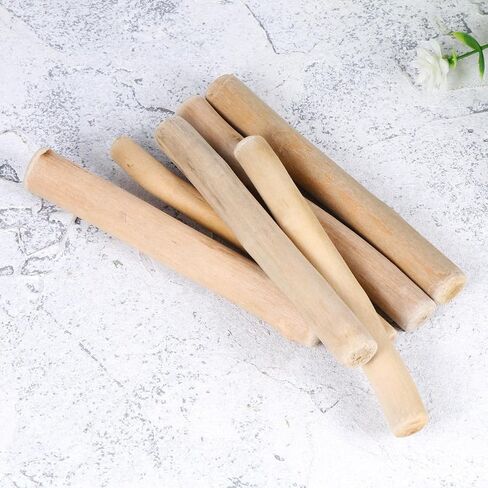 16 Pcs DIY Aquarium Wood Christmas Small Blocks Xmas Natural Craft in Kuwait