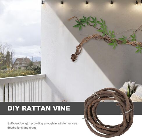 Bendable Reptile Vine Wood Branch Decor for Wreath Making and Backdrops in Kuwait