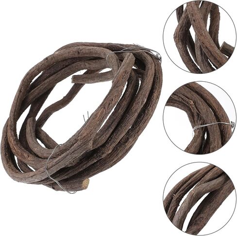 Bendable Reptile Vine Wood Branch Decor for Wreath Making and Backdrops in Kuwait