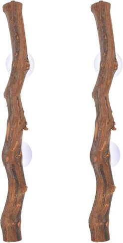 TEHAUX 2pcs Snake Climbing Branch, Fish Tank Reptile Decor in Saudi Arabia