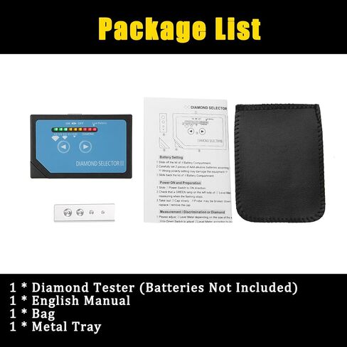 Diamond Selector III, Portable Jewelry Tester with LED and Sound Alert in Saudi Arabia