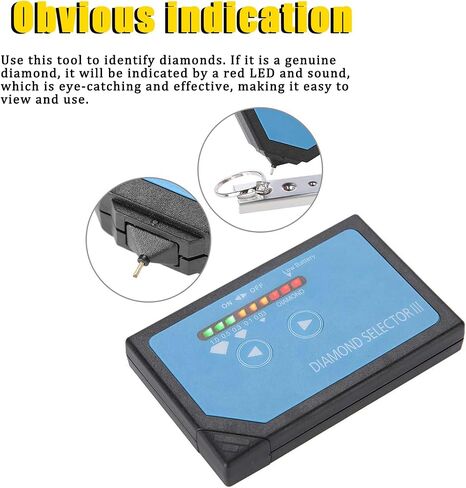 Diamond Selector III, Portable Jewelry Tester with LED and Sound Alert in Saudi Arabia