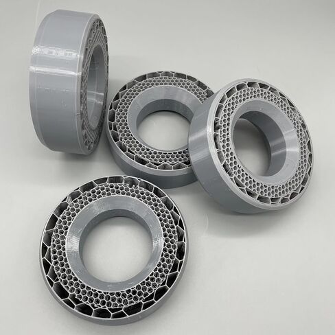 (4 Pack) 2.2 x 5.25 inch 3D Printed Wheel Tire Inserts for 1/10 Scale RC Crawler (Soft) in Kuwait
