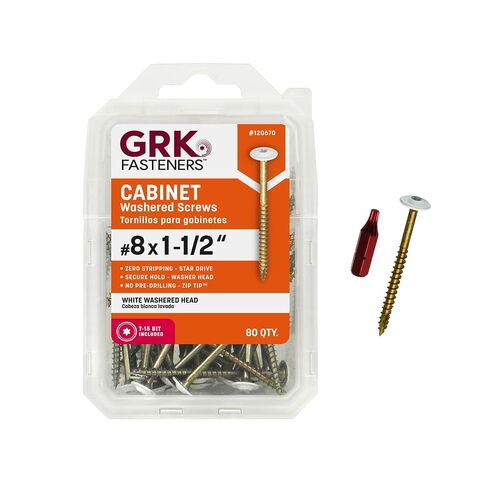 GRK 110083#8 x 3-1/8" Low Profile Cabinet™ Screws 270 Count in Kuwait