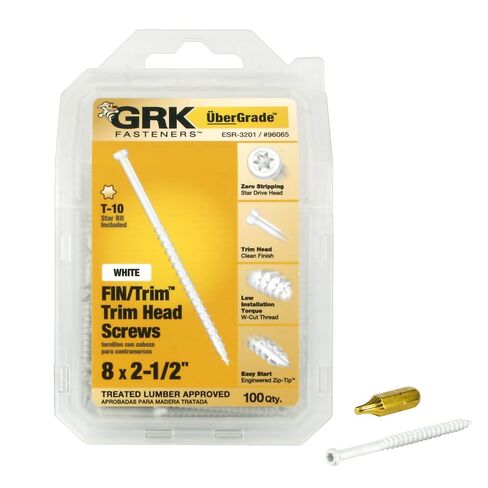 مثبتات GRK 116724 مسامير FIN/Trim #8 x 1-1/2 بوصة 600CT in Kuwait