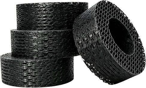 TPU 3D Print 1.9" Tire Inserts Waterproof Soft Foam for 1/10 RC Crawler (Black (Soft)) in Saudi Arabia