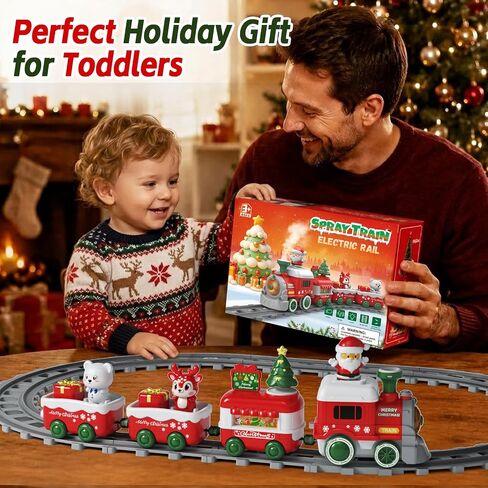 Dimoarch Christmas Toys Train Set for Toddlers 1 2 3 Year Old Boy Girl in Kuwait
