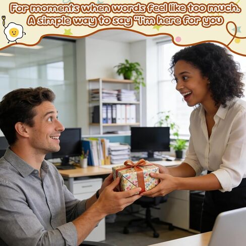Positive Crochet Burrito Gifts for Women Men Best Friend Coworker in Kuwait