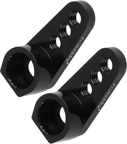 TRX-4M Upgrades 25T Aluminum Servo Horn 6mm Gear & Servo Arm for High Torque Micro Servos, TRX4M 1/18 RC Crawler Parts (2-Pack) in Kuwait