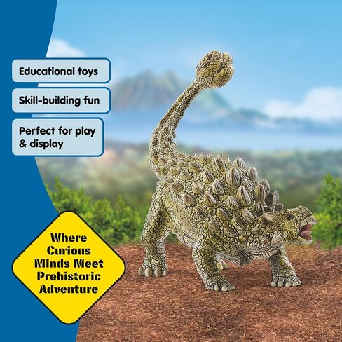 Schleich Dinosaurs - Ankylosaurus Toy Figurine - Kids Ages 4+ | 15023 in Kuwait