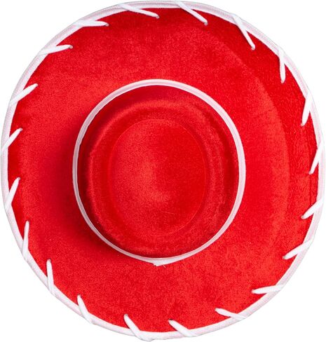 Sheriff Cowboy or Cowgirl Hat Toy Character Western Halloween Costume Cosplay Accessories for Kids – One Size in Kuwait