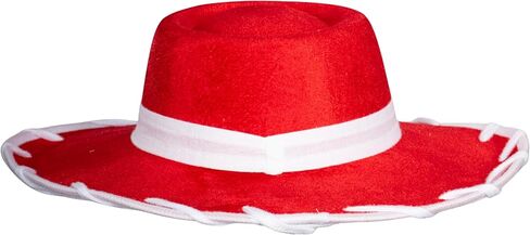 Sheriff Cowboy or Cowgirl Hat Toy Character Western Halloween Costume Cosplay Accessories for Kids – One Size in Kuwait