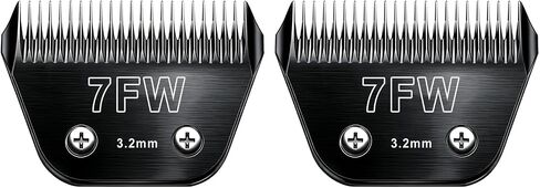 Detachable Pet Grooming Clipper Blades 10# for Wahl Andis Oster(Black) in Kuwait