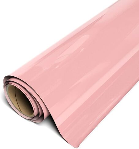 Siser EasyWeed HTV 11.8" x 3ft Roll - Iron on Heat Transfer Vinyl (Light Pink) in Kuwait