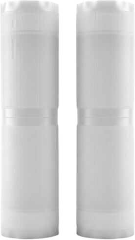 OutOfAir Vacuum Sealer Rolls - 11" x 25’ (4 Pack, 100ft) - Heavy-Duty, 33% Thicker, BPA-Free, Works with FoodSaver, Weston, Anova & More - Food Storage, Sous Vide, Freezer, Microwave & Boil Safe in Saudi Arabia
