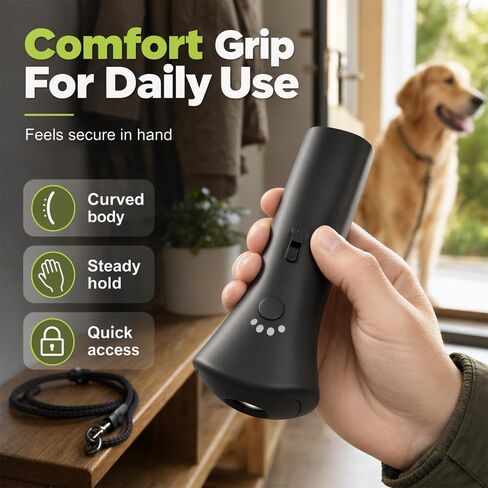 Trainer Ultrasonic for Dogs, Rechargeable Pet Training Device (1) in Kuwait
