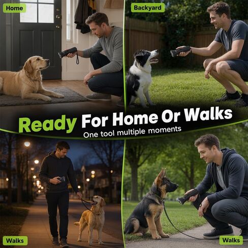 Trainer Ultrasonic for Dogs, Rechargeable Pet Training Device (1) in Kuwait