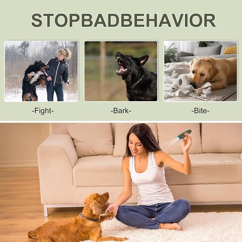 Ultrasonic Dog Bark Deterrent, Keychain, Rechargeable, LED Light in Kuwait