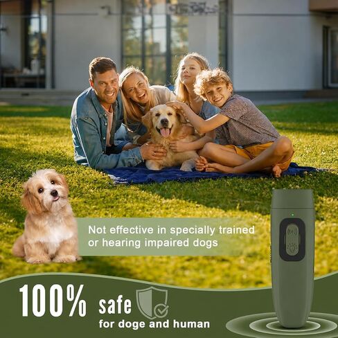 Ultrasonic Dog Bark Deterrent, Keychain, Rechargeable, LED Light in Kuwait