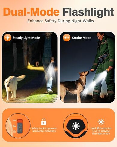 Dog Bark Deterrent Devices | Stop Your & Neighbor’s Dog Barking | 3X Ultrasonic & 23ft Range Anti Barking Device | Dog Behavior Correction Training Indoor Outdoor in Kuwait