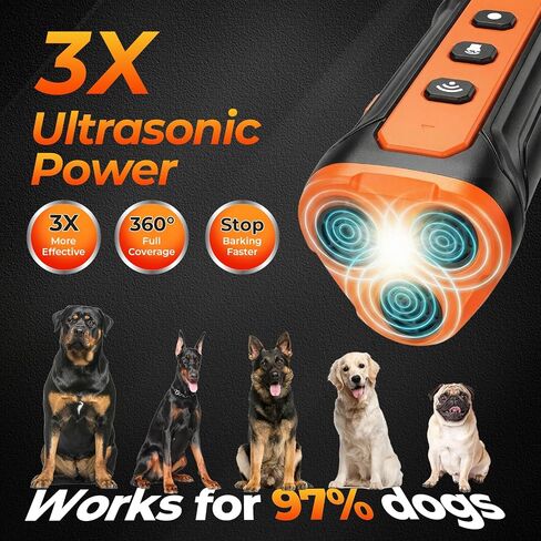 Dog Bark Deterrent Device, Orange in Kuwait