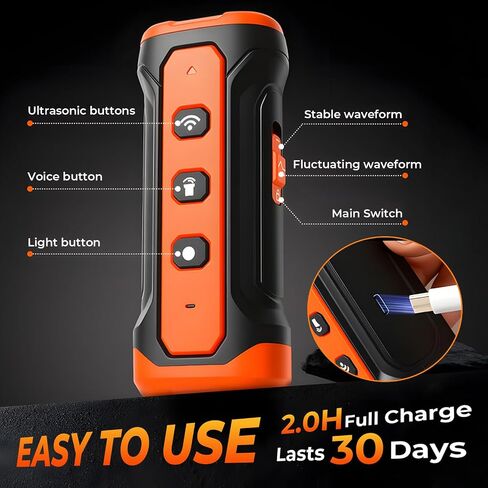 Dog Bark Deterrent Device, Orange in Kuwait