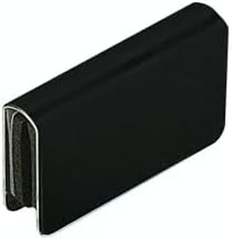C.R. LAURENCE GDH7BL CRL Black Rectangular Strike Plate in Kuwait