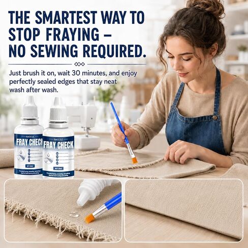 Fray Check for Fabric Clear, Fray Stop, Prevent Fraying and Unraveling in Kuwait
