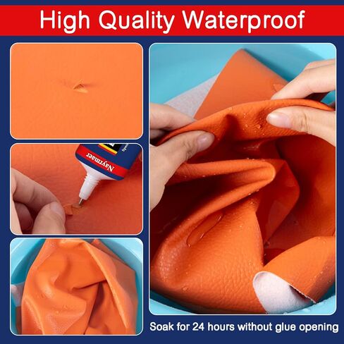 Leather Glue, Special Fabric Adhesive Permanent Clear Washable for BondingLeather and Different Materials (Leather Glue, 60 ML * 1 Pack) in Kuwait