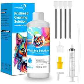 DTF Moisturizing Liquid 100ml - Printhead Moisturizer Solution for Daily Maintenance, Prevent Clogging & Extend Printhead Life - Easy to Use DTF Moisturizer Fluid Compatible with DTF Printers in Saudi Arabia