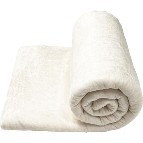 Natural Cotton Quilt Batting, 36" x 6 Yards (200g/m²), Needlepunched Pre-Washed Soft Craft Wadding for Handmade Quilting, Bedding, and DIY Sewing Projects in Kuwait