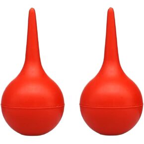2Pcs Red Manual Amniotic Fluid Suction Device Canine Feline Pet Puppy Dog for Nasal Home Clinic Choking Pumping Bulb Siphon Bulb Air Squeeze Bulb Liquids Bulb, Nursing Supplies 30ml in Kuwait