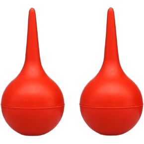 2Pcs Red Manual Amniotic Fluid Suction Device Canine Feline Pet Puppy Dog for Nasal Home Clinic Choking Pumping DeliverySupp Bulb Siphon Bulb Air Squeeze Bulb Liquids Bulb, Nursing Supplies 30ml in Kuwait
